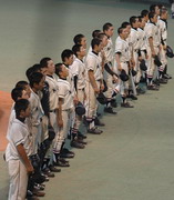 バックネット裏から3・対慶應高校