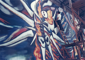 岡本太郎　明日の神話2