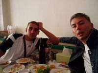 ロシア人におごってもらった