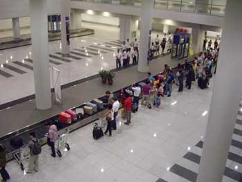 マニラ国際空港第３ターミナルに到着しました（６）