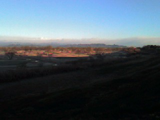 日光連山 from 古河
