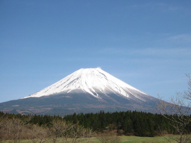 こんなに綺麗富士山!(^^)!