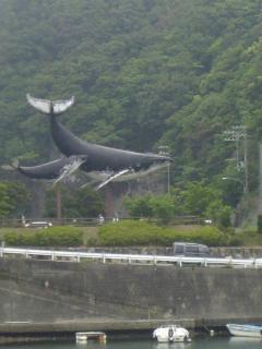 鯨のオブジェ