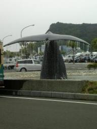 鯨の噴水