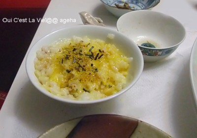 卵かけご飯withのりたま。