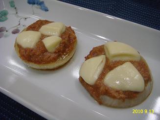 玉ねぎのチーズ焼き