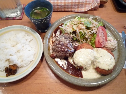 2010.12.30狐吉屋のランチ1