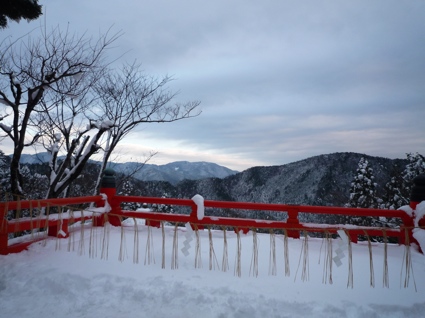 2011.1.1京都の鞍馬寺へ初詣5