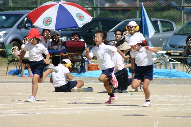 ５０ｍ走で1等.JPG