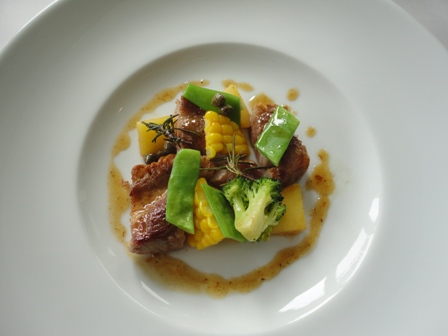 スカッコマット小谷野さん家の黒豚ソテー