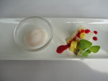 スカッコマットデザート二種盛り