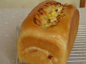 マヨコーン食パン～レーズン酵母