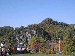 米子奇山紅葉１１月１０日