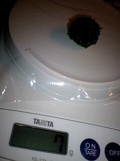 ＢＩＧマリモの重さは．．．