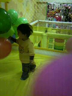 プレイルームにて