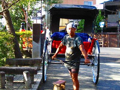 人力車のお兄さん