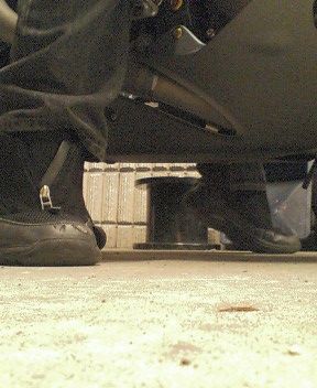 跨ってみた