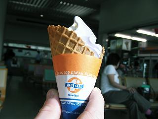 ブルーシールのソフトクリーム