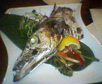 おもろ太刀魚の塩焼き