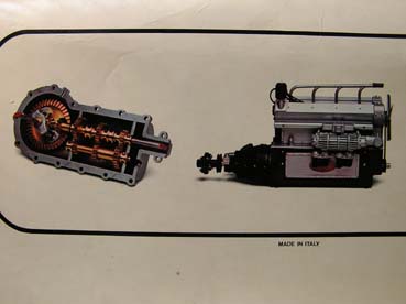 箱絵、エンジン