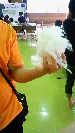 割り箸無し綿あめ