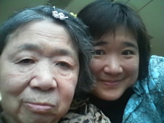 2010春の食事会　母と♪♪