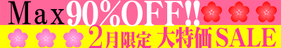 ２月限定大特価セール