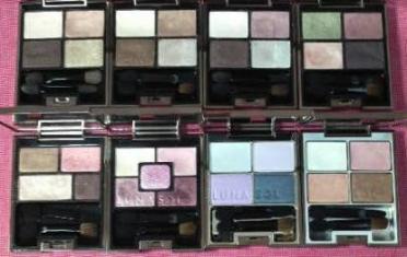 ルナソル　アイシャドウ　集合写真