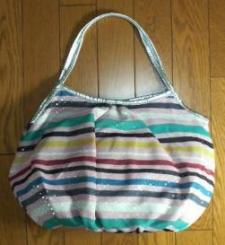 カシュカシュ　シフォントートバッグ