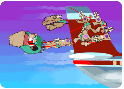 サンタ飛行機事故