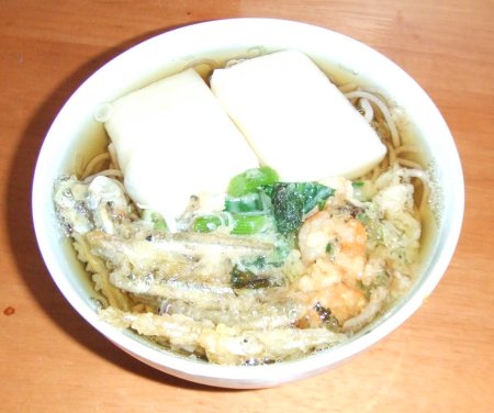 ワカサギ蕎麦