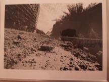 バグダッド中心部社会計画省ビルに打ち込まれた劣化ウラン弾