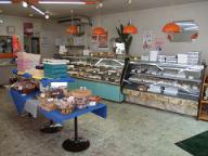 ふらんす屋店舗内ケーキ・菓子コーナー
