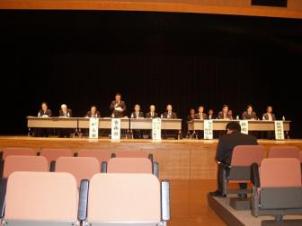 つがる市会場Ｘバンドレーダー説明会