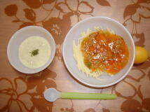 野菜たっぷりスパゲティー