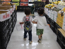 ふたりで買い物