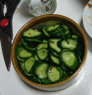 きゅうり浅漬け