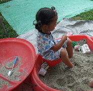 砂場あそび応用編？