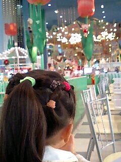 フードコートで