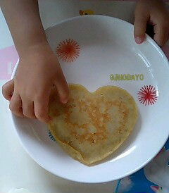 ホットケーキはーと