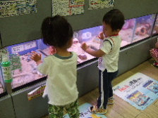 ペットショップで