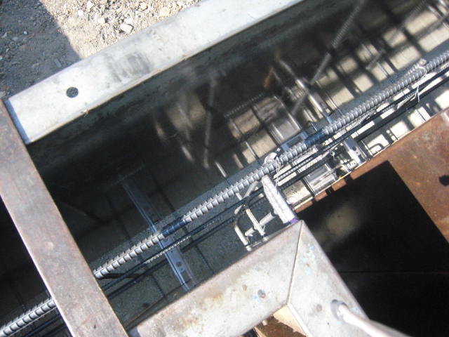 基礎の鉄筋部分１
