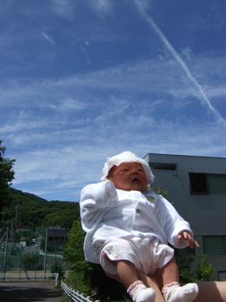 37日飛行機雲と凛♪.jpg