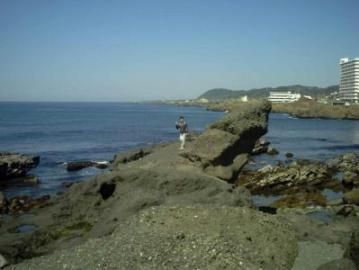 mathew on the rock