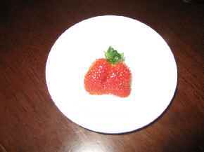 いただきま～す。パクッ！