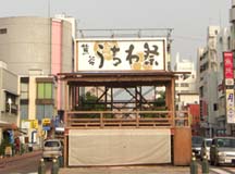 うちわ祭３日前の熊谷・４