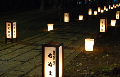 妻沼聖天キャンドルナイト・５