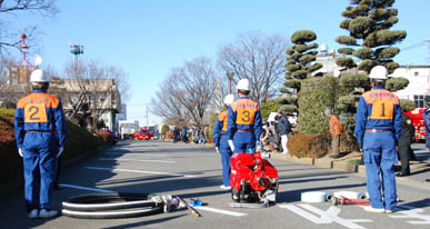 行田消防出初め式・３