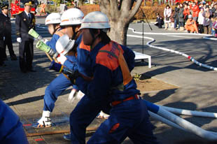 行田消防出初め式・７