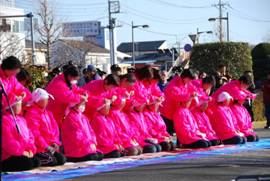 行田消防出初め式・８